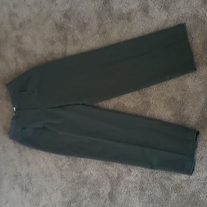 Fully lined forest / hunter green wool trousers